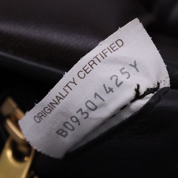 Bottega Veneta Cassette Chain Shoulder Bag in Dark Brown Lamb Leather - Picture 10 of 12